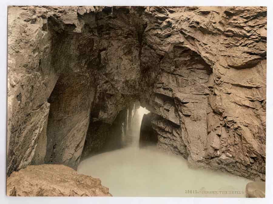 Vintage Jersey The Devils Hole Channel Islands England A4 Photo Print