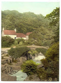 Vintage Jesmond DeneMill 2 Newcastleontyne England A4 Photo Print
