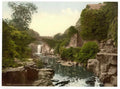 Vintage Jesmond DeneMill Newcastleontyne England A4 Photo Print