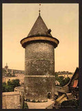 Vintage Joan of Arcs Tower Rouen A4 Photo Print