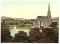 Vintage Johannes Kirche Stuttgart Wurtemburg A4 Photo Print