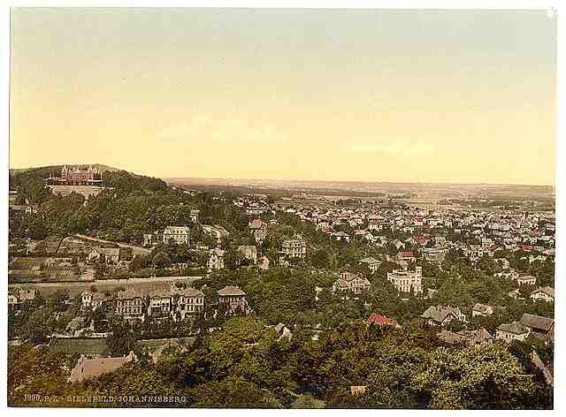 Vintage Johannisberg Bielefield Westphalia A4 Photo Print