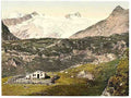 Vintage Johannishutte with Grossvenediger Tyrol A4 Photo Print