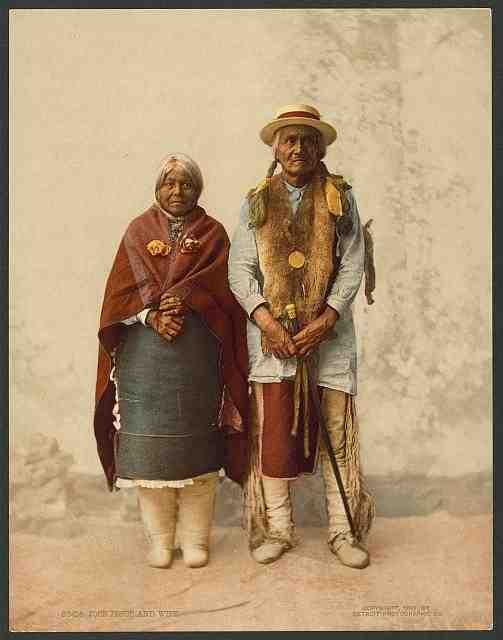 Vintage Jose Jesus and wife A4 Photo Print