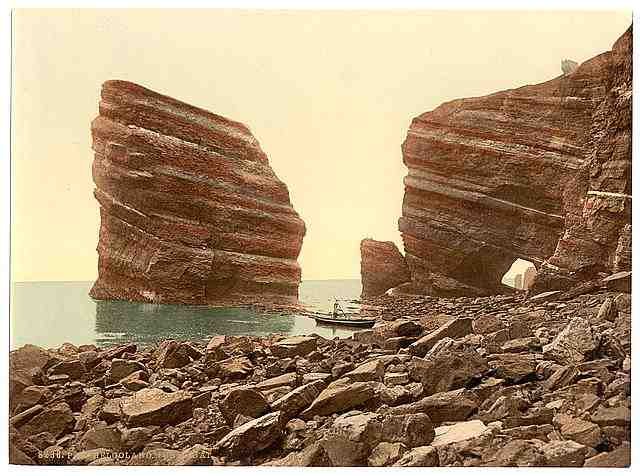 Vintage Junk Gat Helgoland A4 Photo Print