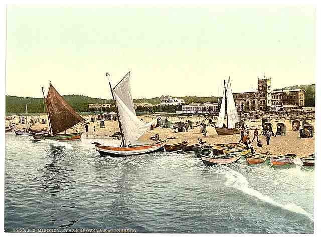 Vintage Kaffeeberg Misdroy Pommeraina A4 Photo Print