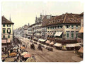 Vintage Kaiser Strasse Karlsruhe Baden A4 Photo Print