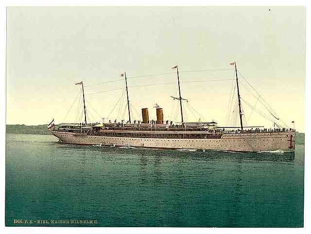 Vintage Kaiser Wilhlem II A4 Photo Print