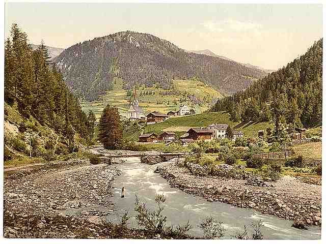 Vintage Kals Tyrol A4 Photo Print