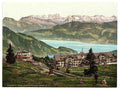 Vintage Kaltbad and the Alps Rigi A4 Photo Print