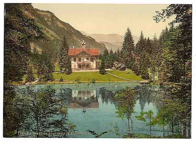 Vintage Kander Valley Bernese Oberland A4 Photo Print