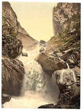 Vintage Kander fall at Klus Bernese Oberland A4 Photo Print