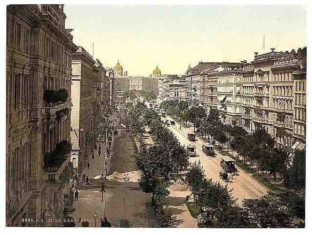 Vintage Karntnerring Vienna A4 Photo Print