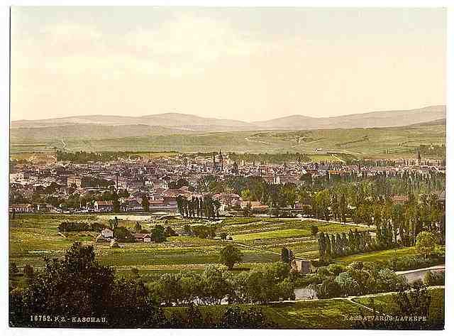 Vintage Kaschau Hungary A4 Photo Print