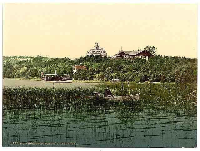 Vintage Kellersee Schleswig Holstein A4 Photo Print