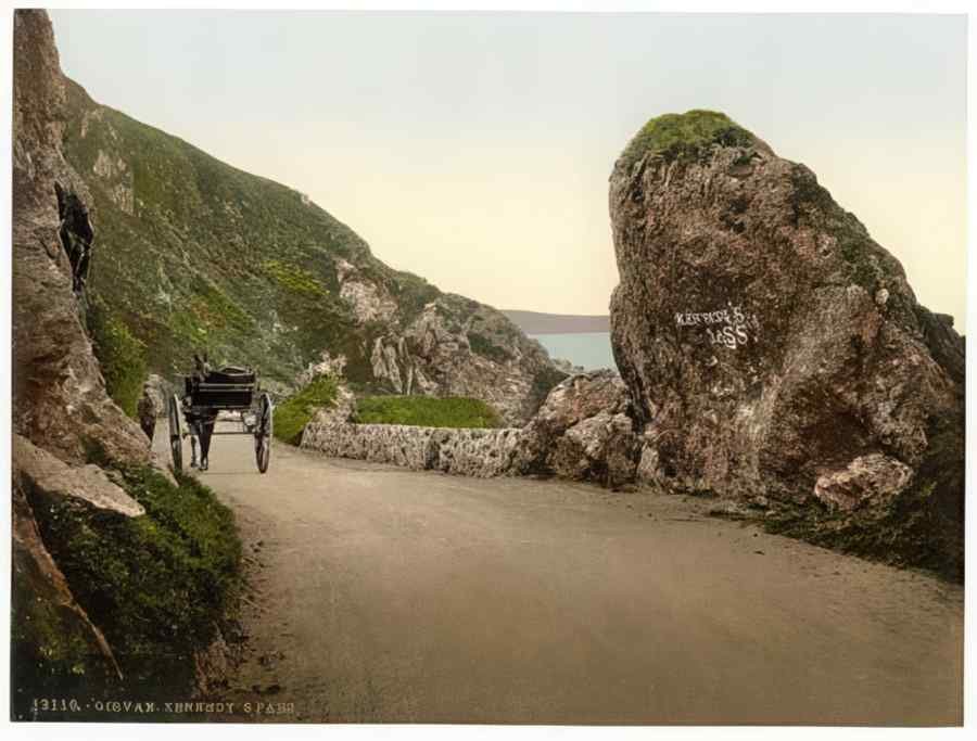 Vintage Kennedys Pass Girvan Scotland A4 Photo Print