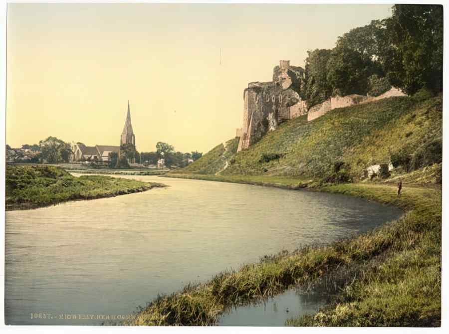 Vintage Kidwelly Carmarthen Wales A4 Photo Print