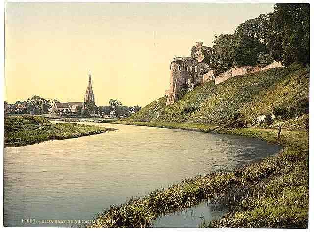 Vintage Kidwelly Carmarthen A4 Photo Print