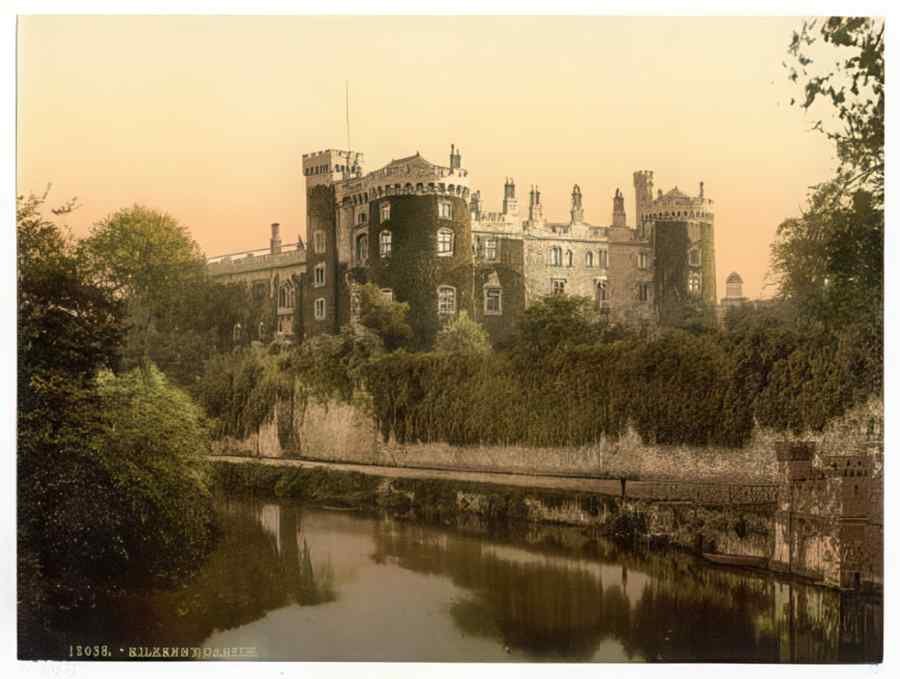 Vintage Kilkenny Castle County Kilkenny Ireland A4 Photo Print