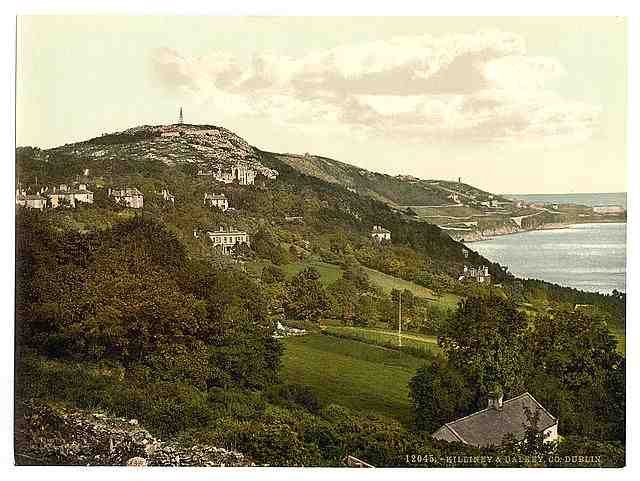 Vintage Killiney and Dalkey County Dublin A4 Photo Print