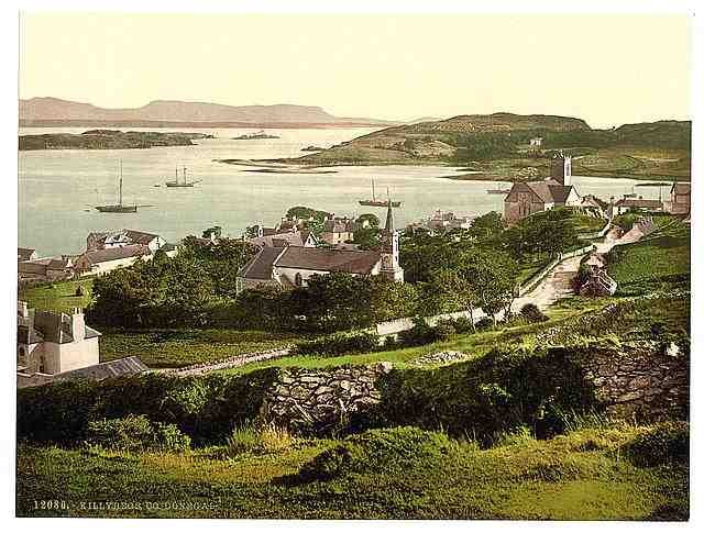 Vintage Killybegs County Donegal A4 Photo Print