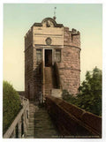 Vintage King Charles Tower Chester England A4 Photo Print