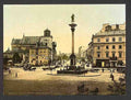 Vintage King Sigismunds monument Warsaw A4 Photo Print