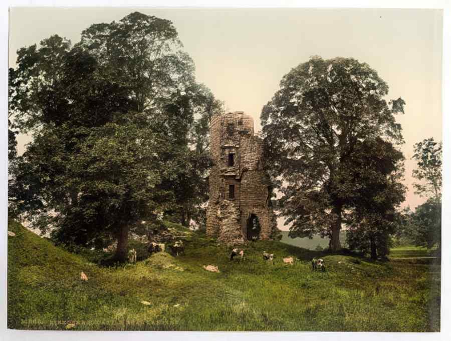 Vintage Kirkoswald Castle Near Lazonby Lake District England A4 Photo Print