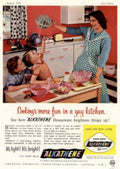 Vintage Kitchen Alkathene 1950s Vintage Retro Advert Poster