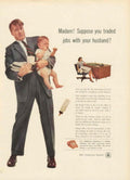 Vintage Kitchen Papers 1950s Vintage Retro Advert Poster