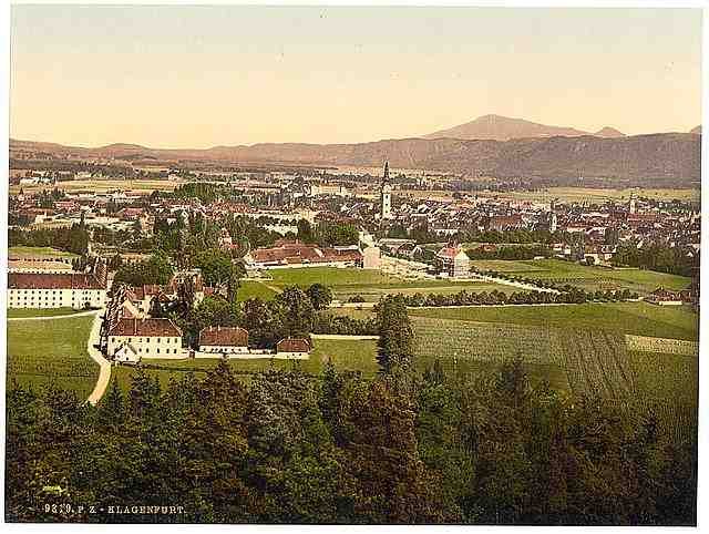 Vintage Klagenfurt Carinthia A4 Photo Print