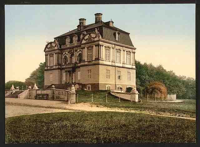 Vintage Klampenborg Hermitage Copenhagen A4 Photo Print