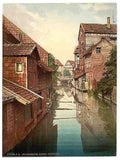 Vintage Klein Venedis Hildesheim Hanover A4 Photo Print
