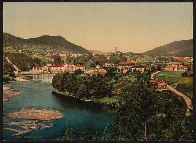 Vintage Kongsberg Telemarken A4 Photo Print