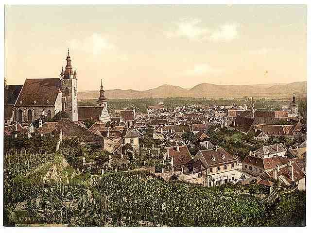 Vintage Krems Lower Austria A4 Photo Print