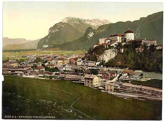 Vintage Kufstein Tyrol A4 Photo Print