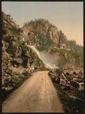 Vintage Laatefos Odde Hardanger Fjord A4 Photo Print