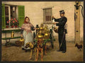 Vintage Laitiere Bruxelloise A4 Photo Print