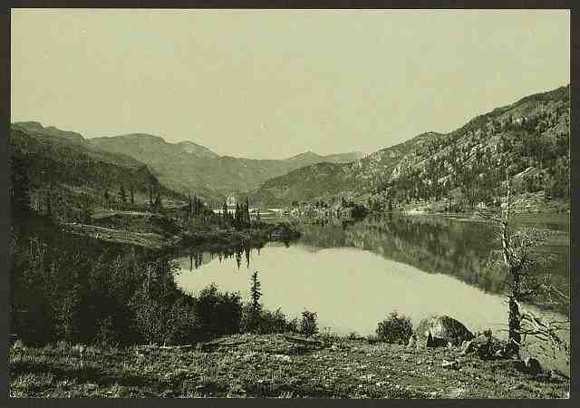 Vintage Lake San Cristoval A4 Photo Print