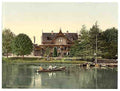 Vintage Lake in the Park Bremen A4 Photo Print
