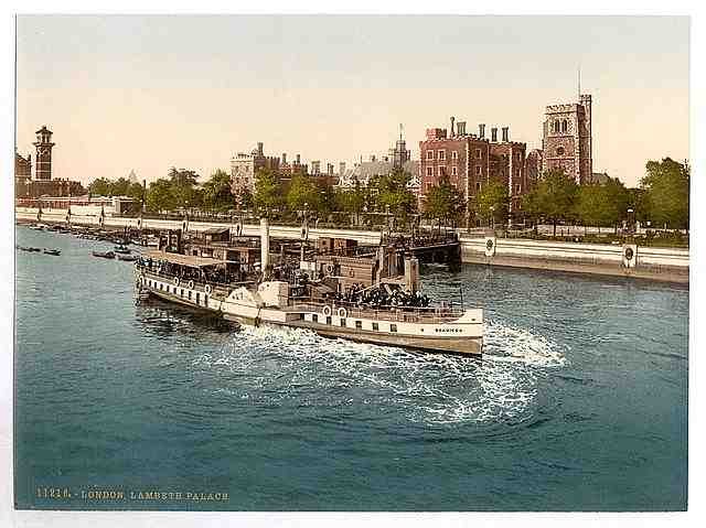 Vintage Lambeth Palace London A4 Photo Print