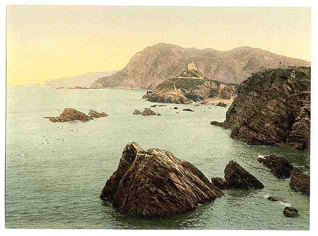 Vintage Lantern Hill Ilfracombe A4 Photo Print