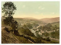 Vintage Laxey General View Isle Of Man England A4 Photo Print