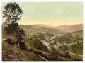 Vintage Laxey general view Isle of Man A4 Photo Print