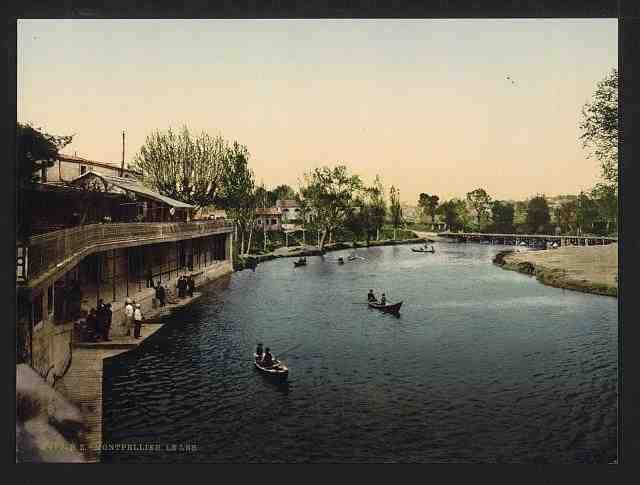 Vintage Le Les Montpelier A4 Photo Print