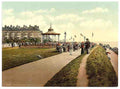 Vintage Lees Promenade and Bandstand Folkestone A4 Photo Print