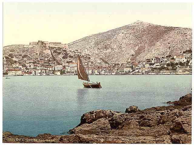 Vintage Lesina Dalmatia A4 Photo Print