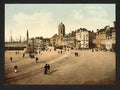 Vintage Leugunaer wharf Dunkirk A4 Photo Print