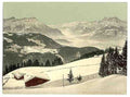 Vintage Leysin II Nand Canton of A4 Photo Print