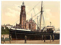 Vintage Lighthouse Bremerhafen Hanover A4 Photo Print
